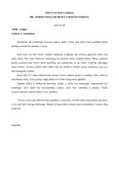 Motyvacinis laiškas dėl marketingo skyriaus vadovės pareigų