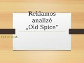 Reklamos analizė „Old Spice“