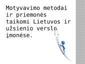 Motyvuotas darbuotojas = efektyvus darbas  4 puslapis