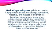 Marketingo planavimas bei valdymas 11 puslapis