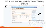 Paieška LIBIS kataloge ir Nacionalinės bibliografijos duomenų banke: trumpas verslo informacijos išteklių vadovas 11 puslapis