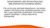 Paieška LIBIS kataloge ir Nacionalinės bibliografijos duomenų banke: trumpas verslo informacijos išteklių vadovas 18 puslapis