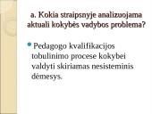 Kokybės vadybos problemos analizė pasirinktame moksliniame straipsnyje 3 puslapis
