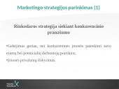 UAB „Intermedix Lietuva" marketingo strategijos tobulinimo planas 7 puslapis