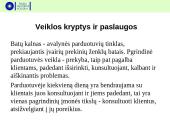 Įvadinės informacijos struktūrų praktikos ataskaita įmonėje 11 puslapis