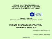 Įvadinės informacijos struktūrų praktikos ataskaita įmonėje 18 puslapis