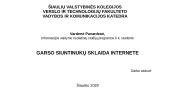 Garso siuntinukų sklaida internete 16 puslapis