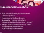 Euroskepticizmas. Didžioji Britanija ir ES 4 puslapis