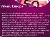 Euroskepticizmas. Didžioji Britanija ir ES 6 puslapis