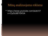 Reklamos analizė 2 puslapis