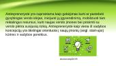 Antreprenerystės procesas 6 puslapis