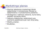 Marketingo strategija ir valdymas 17 puslapis