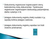 Dokumentų registravimas 3 puslapis