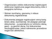 Dokumentų registravimas 4 puslapis