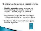 Dokumentų registravimas 9 puslapis