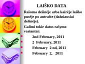 DALYKINIS SUSIRAŠINĖJIMAS SU UŽSIENIO PARTNERIAIS 15 puslapis