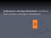 TEISĖS AKTAI IR JAIS TVIRTINAMI DOKUMENTAI 11 puslapis