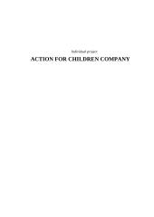Action for children company