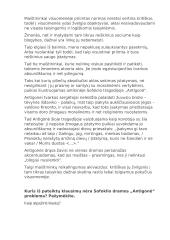 Sofoklio drama „Antigonė“: nuo literatūrologijos sąvokų iki laisvo ir kritiško žmogaus laikysenos 2 puslapis