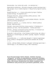 Sofoklio drama „Antigonė“: nuo literatūrologijos sąvokų iki laisvo ir kritiško žmogaus laikysenos 9 puslapis