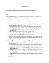 Gamtos ir žmogaus vaizdavimas yra neatsiejamas lietuvių literatūroje 4 puslapis