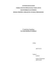 Lietuvos centrinio banko paskirtis ir veikla