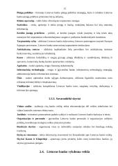 Lietuvos centrinio banko paskirtis ir veikla 12 puslapis