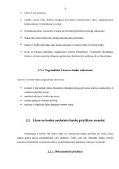 Lietuvos centrinio banko paskirtis ir veikla 9 puslapis