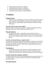 Transhumanizmas, kognityvizmas, ekspresionizmas, formalizmas, postmodernizmas 2 puslapis