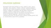 Aliuminis – cheminis periodinės elementų lentelės elementas 7 puslapis