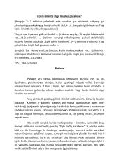 Kokia išmintis slypi liaudies pasakose?