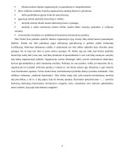 Max Weber biurokratizmo teorijos principai ir jų pasireiškimo ypatumai Lietuvos organizacijose 6 puslapis