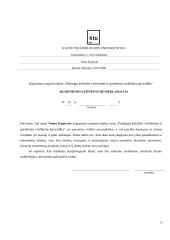 Paslaugų kokybės vertinimas ir gerinimas viešbučių pavyzdžiu 3 puslapis