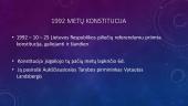 Lietuvos Respublikos konstitucija - pagrindiniai faktai 5 puslapis