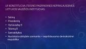 Lietuvos Respublikos konstitucija - pagrindiniai faktai 6 puslapis