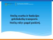 Stočių svarba ir funkcijos geležinkelių transporte 2 puslapis