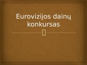 Eurovizijos dainų konkursas