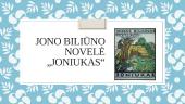 Jono Biliūno novelė „Joniukas“