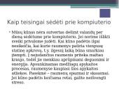 Kompiuteris bei žmogaus sveikata 3 puslapis