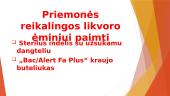 Ėminių rūšys ir priemonių reikalingų ėminiams paimti paruošimo principai 20 puslapis