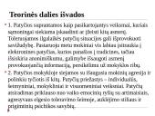 Patyčių priežasčių ir įveikos galimybių analizė progimnazijoje 8 puslapis