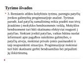 Patyčių priežasčių ir įveikos galimybių analizė progimnazijoje 9 puslapis