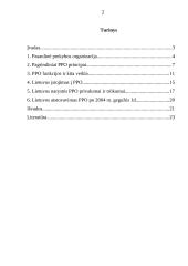 Pasaulio Prekybos Organizacija - principai, veikla ir Lietuvos narystė 2 puslapis