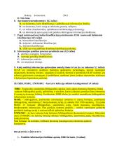 Informacijos tvarkybos sistemos - egzamino užduotys  2 puslapis