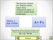Mechaninis darbas, galia ir mechaninė energija 7 puslapis