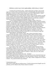 Didžiosios vertybės Juozo Grušo tragikomedijoje ,,Meilė, džiazas ir velnias”