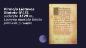 XVI a. Lietuvos statutai 7 puslapis