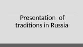 Traditions in Russia 2 puslapis