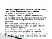 Alternatyvios sąnaudos 4 puslapis