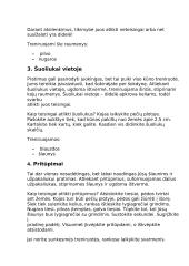 Fizinis aktyvumas namų sąlygomis 8 puslapis